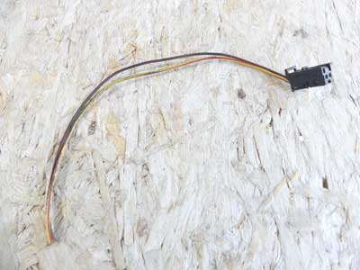 Mercedes Black 2 Pin 2 Wire Connector 0535456628